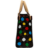 ルイ・ヴィトン LOUIS VUITTON オンザゴーPM 草間彌生コラボ M46380 ブラウン モノグラム・ペインテッドドット レディース ショルダーバッグ
