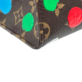 ルイ・ヴィトン LOUIS VUITTON オンザゴーPM 草間彌生コラボ M46380 ブラウン モノグラム・ペインテッドドット レディース ショルダーバッグ