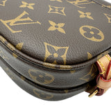 ルイ・ヴィトン LOUIS VUITTON ソミュールBB M46740 ブラウン モノグラムキャンバス レディース ショルダーバッグ