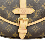 ルイ・ヴィトン LOUIS VUITTON ソミュールBB M46740 ブラウン モノグラムキャンバス レディース ショルダーバッグ