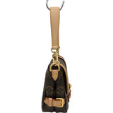 ルイ・ヴィトン LOUIS VUITTON ソミュールBB M46740 ブラウン モノグラムキャンバス レディース ショルダーバッグ