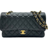 シャネル CHANEL マトラッセ25 A01112 30番台 ブラック ゴールド金具 キャビアスキン レディース ショルダーバッグ