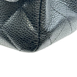 シャネル CHANEL マトラッセ25 A01112 30番台 ブラック ゴールド金具 キャビアスキン レディース ショルダーバッグ