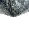 シャネル CHANEL マトラッセ25 A01112 30番台 ブラック ゴールド金具 キャビアスキン レディース ショルダーバッグ
