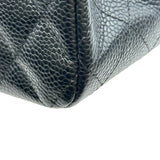 シャネル CHANEL マトラッセ25 A01112 30番台 ブラック ゴールド金具 キャビアスキン レディース ショルダーバッグ