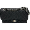 シャネル CHANEL マトラッセ25 A01112 19番台 ブラック シルバー金具 キャビアスキン レディース ショルダーバッグ