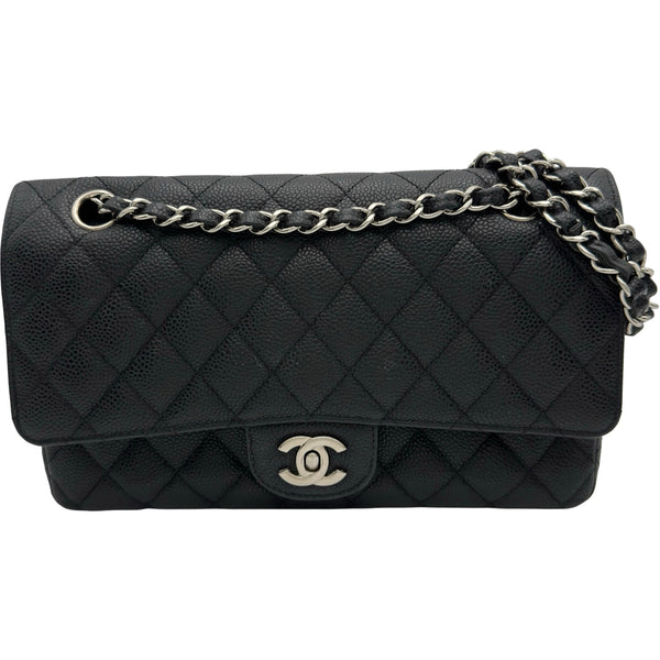 シャネル CHANEL マトラッセ25 A01112 19番台 ブラック シルバー金具