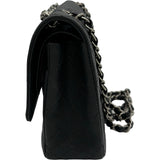 シャネル CHANEL マトラッセ25 A01112 19番台 ブラック シルバー金具 キャビアスキン レディース ショルダーバッグ