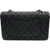 シャネル CHANEL マトラッセ25 A01112 19番台 ブラック シルバー金具 キャビアスキン レディース ショルダーバッグ