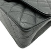 シャネル CHANEL マトラッセ25 A01112 19番台 ブラック シルバー金具 キャビアスキン レディース ショルダーバッグ