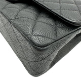 シャネル CHANEL マトラッセ25 A01112 19番台 ブラック シルバー金具 キャビアスキン レディース ショルダーバッグ