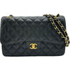 シャネル CHANEL デカマトラッセ30 A58600 23番台 ブラック ゴールド金具 キャビアスキン レディース ショルダーバッグ