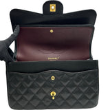 シャネル CHANEL デカマトラッセ30 A58600 23番台 ブラック ゴールド金具 キャビアスキン レディース ショルダーバッグ