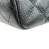 シャネル CHANEL デカマトラッセ30 A58600 23番台 ブラック ゴールド金具 キャビアスキン レディース ショルダーバッグ
