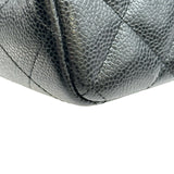 シャネル CHANEL デカマトラッセ30 A58600 23番台 ブラック ゴールド金具 キャビアスキン レディース ショルダーバッグ