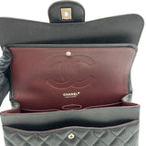 シャネル CHANEL デカマトラッセ30 A58600 17番台 ブラック シルバー金具 キャビアスキン レディース ショルダーバッグ