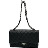 シャネル CHANEL デカマトラッセ30 A58600 17番台 ブラック シルバー金具 キャビアスキン レディース ショルダーバッグ