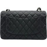 シャネル CHANEL デカマトラッセ30 A58600 17番台 ブラック シルバー金具 キャビアスキン レディース ショルダーバッグ
