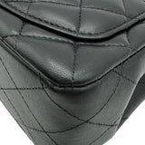 シャネル CHANEL ミニマトラッセ A35200 ブラック ゴールド金具 ラムレザー レディース ショルダーバッグ