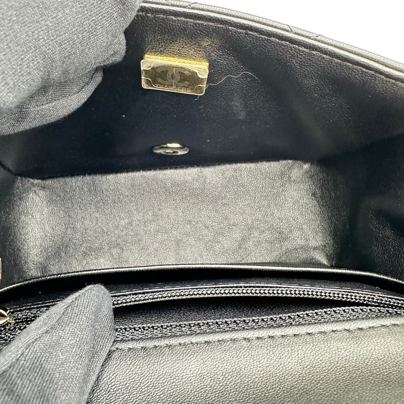シャネル CHANEL ミニマトラッセ A35200 ブラック ゴールド金具