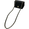 シャネル CHANEL ミニマトラッセ A35200 ブラック ゴールド金具 ラムレザー レディース ショルダーバッグ
