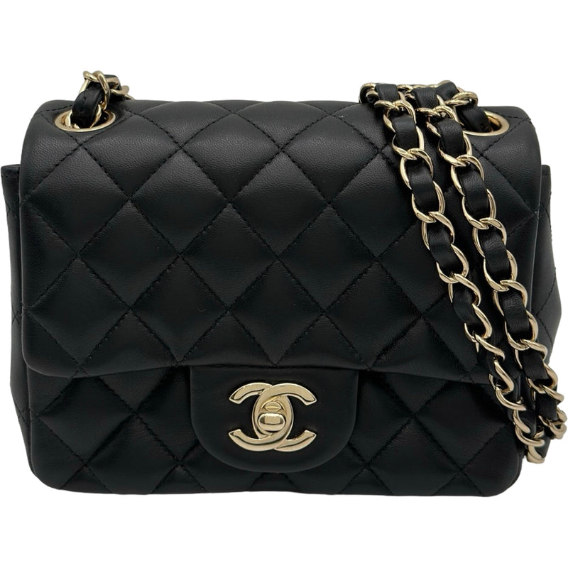 シャネル CHANEL ミニマトラッセ A35200 ブラック ゴールド金具