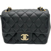 シャネル CHANEL ミニマトラッセ A35200 ブラック ゴールド金具 ラムレザー レディース ショルダーバッグ