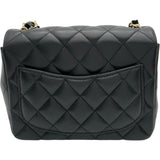 シャネル CHANEL ミニマトラッセ A35200 ブラック ゴールド金具 ラムレザー レディース ショルダーバッグ