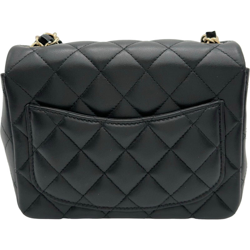 シャネル CHANEL ミニマトラッセ A35200 ブラック ゴールド金具