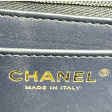 シャネル CHANEL マトラッセ2WAYショルダーバッグ AS5670 ネイビー ゴールド金具 ラムスキン レディース ショルダーバッグ