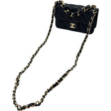 シャネル CHANEL マトラッセ2WAYショルダーバッグ AS5670 ネイビー ゴールド金具 ラムスキン レディース ショルダーバッグ