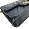 シャネル CHANEL マトラッセ2WAYショルダーバッグ AS5670 ネイビー ゴールド金具 ラムスキン レディース ショルダーバッグ