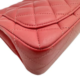 シャネル CHANEL ミニマトラッセ A35200 28番台 ピンク シルバー金具 ラムレザー レディース ショルダーバッグ