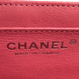 シャネル CHANEL ミニマトラッセ A35200 28番台 ピンク シルバー金具 ラムレザー レディース ショルダーバッグ