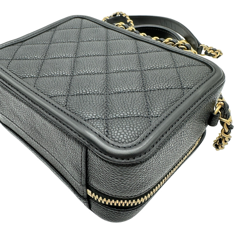シャネル CHANEL CCフィグリースモールバニティショルダーバッグ