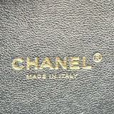 シャネル CHANEL CCフィグリースモールバニティショルダーバッグ A93342 26番台 ブラック ゴールド金具 キャビアスキン レディース ショルダーバッグ