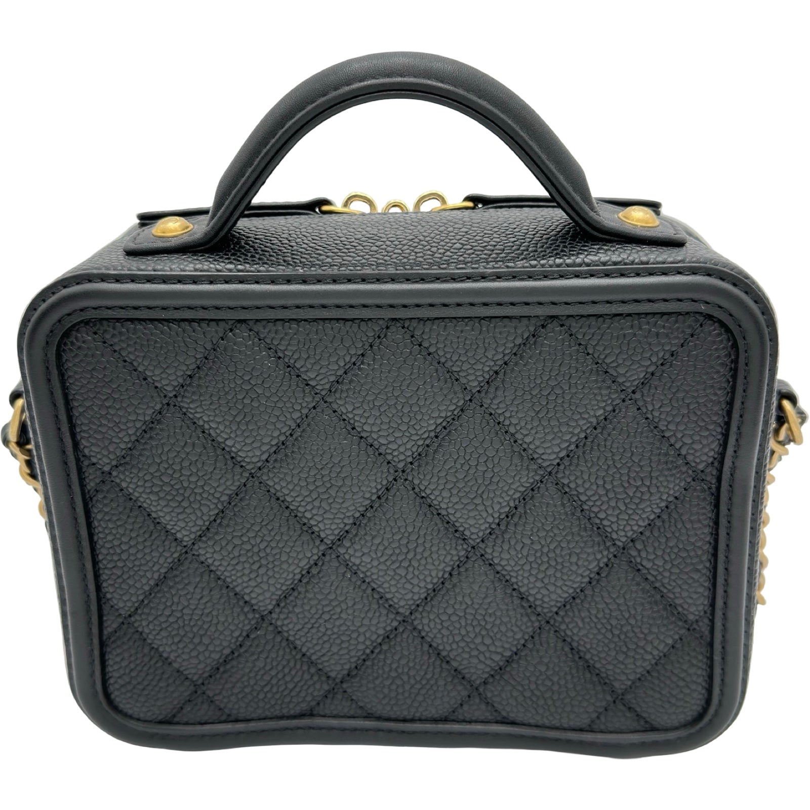 シャネル CHANEL CCフィグリースモールバニティショルダーバッグ