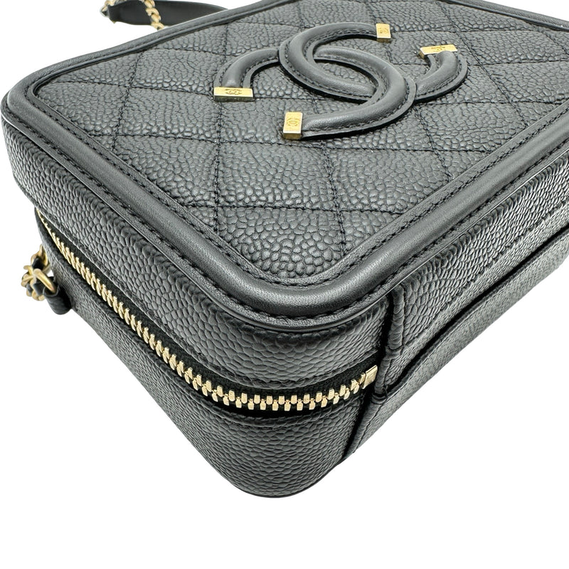 シャネル CHANEL CCフィグリースモールバニティショルダーバッグ
