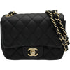 シャネル CHANEL ミニマトラッセ A35200 26番台 ブラック ゴールド金具 キャビアスキン レディース ショルダーバッグ