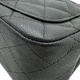 シャネル CHANEL ミニマトラッセ A35200 26番台 ブラック ゴールド金具 キャビアスキン レディース ショルダーバッグ