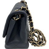 シャネル CHANEL ミニマトラッセ A35200 29番台 ネイビー ゴールド金具 ラムレザー レディース ショルダーバッグ