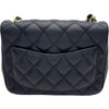シャネル CHANEL ミニマトラッセ A35200 29番台 ネイビー ゴールド金具 ラムレザー レディース ショルダーバッグ