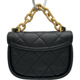シャネル CHANEL スモール2WAYショルダーバッグ AS2721 ブラック シルバー金具 ラムスキン レディース ショルダーバッグ