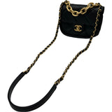シャネル CHANEL スモール2WAYショルダーバッグ AS2721 ブラック シルバー金具 ラムスキン レディース ショルダーバッグ