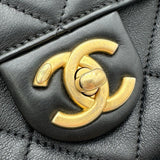 シャネル CHANEL スモール2WAYショルダーバッグ AS2721 ブラック シルバー金具 ラムスキン レディース ショルダーバッグ