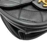 シャネル CHANEL スモール2WAYショルダーバッグ AS2721 ブラック シルバー金具 ラムスキン レディース ショルダーバッグ
