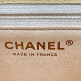 シャネル CHANEL マトラッセミニフラップバッグ 30番台 イエロー ゴールド金具 ソフトキャビアスキン レディース ショルダーバッグ