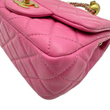 シャネル CHANEL ミニマトラッセ ボールチェーンショルダー AS1786 29番台 ピンク ゴールド金具 ラムレザー レディース ショルダーバッグ