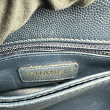 シャネル CHANEL ココハンドルXXS AS2215 31番台 ネイビー ゴールド金具 キャビアスキン レディース ショルダーバッグ