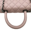 シャネル CHANEL ココハンドルXS A92900 23番台 ピンク シルバー金具 キャビアスキン レディース ハンドバッグ
